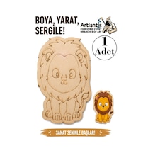 Ahşap Boyama Hayvanlar 1 Adet 10x15 Set2 Hayvan Boyama Figürü Etkinlik Çocuk Gelişim Motor Beceri Anasınıfı Kreş
