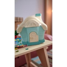Ev Şeklinde Büyük Kumbara Kilitli 20 Cm