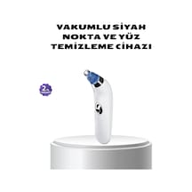 Znv Zenvia Mey İthalat Vakumlu Siyah Nokta Temizleme Cihazı 5 Kademe Güç Ve 4 Başlıklı Derin Cilt Bakımı Renkli