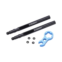 Kosona Yol Bisikleti İç Lastik Uzatıcı, Alüminyum Malzeme, Çift Sigorta, 80mm, Çözülmez Tip, Karbon Bıçağı İçin, 2 Adet + Aparatlar