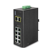 Endüstriyel Tip Yönetilebilir Switch Industrial Managed Switch 8-port 10/100/1000base-t 2 X 1000base-sx/lx/bx Sfp/mini-gbıc Yuva Port-9 Ve Port-10 , 100base-fx Sfp Uyumlu Ip30, -40 75 Derece C-18676