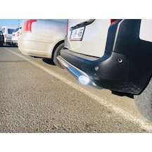 Fıat Doblo 2022+ Arka Tampon Koruma Demiri - Silindirli - 60 - Guard Straıght B