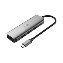 Bix Type-C Usb 3.0 Pd Kart Okuyucu 3 Portlu Çoklayıcı Hub