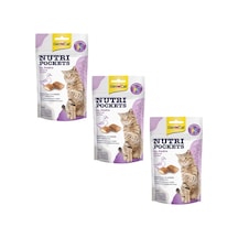 Gimcat Nutri Pockets Ördekli Kedi Ödülü 3 x 60 G
