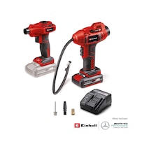 Einhell CE-AP 18+CE-CC 18+2,0 Ah Kit Hava Üfleme & Lastik Şişirme Seti - 2070111 Einhell CE-AP 18+CE-CC 18+2,0 Ah Kit Hava Üfleme & Lastik Şişirme Seti - 2070111
