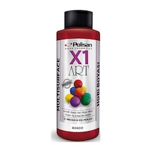 Polisan X1 Art Multisurface Hobi Boyası Bordo 120 ml