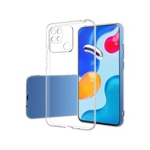 Xiaomi Redmi 10c Kılıf Lüx Şeffaf Silikon 0.2M-Çok Renkli