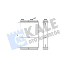 Fiat Doblo Kalorifer Petegi 1.9 2001-2012 Kale 346365