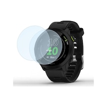 Garmin Forerunner 55 İle Uyumlu Ekran Koruyucu Çizilmeye Dayanıklı Akıllı Saat Koruması, 9h Temperli Kırılmaz Esnek Nano Cam, Hd Şeffaf 2 Adet Çok Renkli