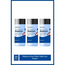 Tr Aseton Oje Çıkarıcı, Koyu Renkli Ojeler İçin, 150 Ml, 3'lü Set