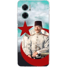 Redmi Note 11e Uyumlu Gençlik Yılları Atatürk Baskılı Silikon Kılıf Renkli
