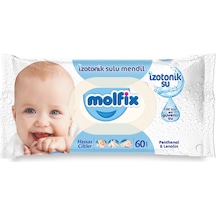 Molfix Hassas Ciltler Izotonik Sulu Mendil 24 X 60'Lı Molfix Hassas Ciltler Izotonik Sulu Mendil 24 X 60'Lı