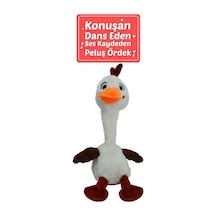 50107 40 Cm Konuşan Şaşkın Civciv -hly Beyaz