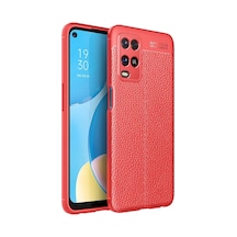 Newface Oppo A54 4g Kılıf Auto Focus Kapak - Kırmızı