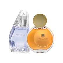 Avon Far Away Kadın Parfüm EDP 50 ML + Perceive Kadın Parfüm Seti