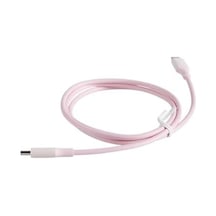 Usb-c 60w 3a Qc Pd Hızlı Şarj Kablosu, 1 Metre, Pembe, 65124