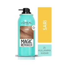Loreal Paris Magic Retouch Beyaz Kapatıcı Sprey Sarı 75 ML