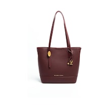 Silver Polo Sp1243 Kadın Omuz Çantası Mini Rolax Bordo-bordo