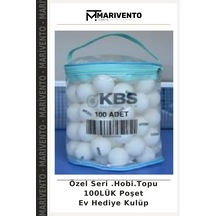 Özel Seri .hobi.topu 100lük Poşet Ev Hediye Kulüp Çok Renkli