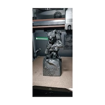 Never Give Up Motivasyon Heykeli 17 Cm Fit Kadın Dekoratif Biblo, Sporcu Masaüstü Dekoru, Fitness Temalı