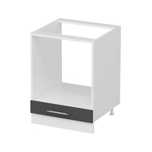 Minar Mutfak Modül Alt 1k 60cm Ank Dolap Byz Mebran C Antrasit
