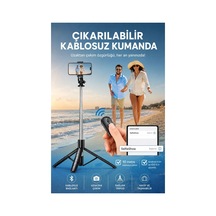 Lb Bluetooth Kablosuz Selfie Çubuğu St5
