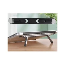 Zensaas41 Siyah 2 Kademeli Katlanabilir Ve Yapışkanlı Laptop Standı Zensaa56