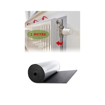 1 m. Rulo Kalorifer Arkalığı Radyatör Petek Arkasına Alüminyum Folyo Isı Yalıtım İzolasyon Levhası