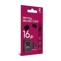 Crt 16 Gb Micro Sd Kart 130 Mb/sn Siyah Hafıza Kartı Telefon Kamera Tablet