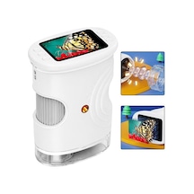 Sunup Sn-37895 Çocuklar İçin Dijital Mikroskop 1000x Büyütme, 2.0" Ips Ekran Ve Taşınabilir