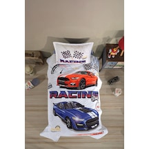 Clasy Tek Kişilik Dört Mevsim Racing Drag Mavi Mavi