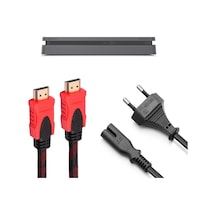 Ps4 Slim Güç Kablosu Ve Örgülü Hdmi Kablo Set Playstation 4 Aksesuar