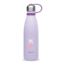 Qwetch QK9005 Kids Isı Yalıtımlı 500 ML Termos - Kedi Desenli
