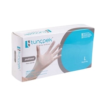 Tunçpek Vinil Eldiven Pudrasız L Büyük Boy 100pcs