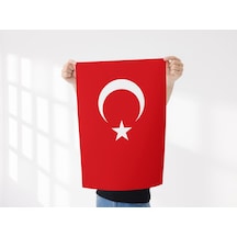 Türk Bayrağı Çerçevesiz Poster, Dijital Baskı Bayrak