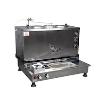 Anka Pro Plus Otomatik Çay Kazanı 3 Demlikli 30 Litre Inox Elektrikli Tüplü