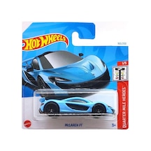 Hot Wheels Mclaren P1 - Quarter Mile Heroes Açık Mavi 1/64 Diecast Model Araba Çok Renkli
