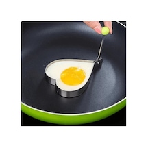 Metalik Kalp Şeklinde Metal Omlet Yumurta Ve Krep Kalıpları Arbltgs57gfn6ac9l7d