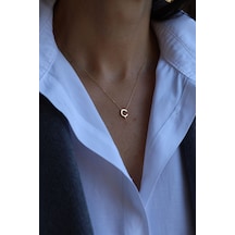 Yenigün Kuyumculuk 14 Ayar Altın Ç Harfli Kolye Kly25983