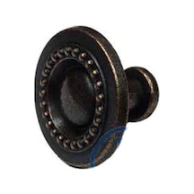 Dekoratif Zamak Düğme - 23x23mm, Eskitme, 100 Adet Diğer