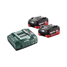 Metabo 18v 5.5 Ah Lihd Akü Başlangıç Seti - 685122000 2 Akü Ve Şarj Cihazı