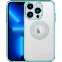 More Tr Apple Uyumlu iPhone 12 Pro Max Uyumlu Kamera Korumalı Logo Gösteren Mtr Esta Kılıf-yeşil
