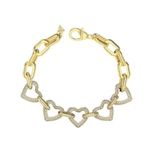 Guess Jgujubb05014jwygs Kadın Bileklik Altın