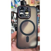 Apple Uyumlu iPhone16 Pro Kamera Korumalı Mat Magsafe Wireless Şarj Destekli Renkli 45690