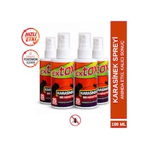 Extox Haşere Öldürücü Sprey 4 x 100 ML
