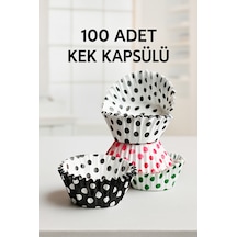 Muffin Browni Kek Kalıbı Kağıt Siyah Diğer