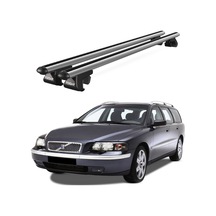 Venüs Volvo V70 1997-2007 Uyumlu Gri Ara Atkı Port Bagaj Tavan Barı