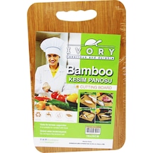 16x26cm Bamboo Ahşap Bambu Kesim Panosu 4915 Çok Renkli