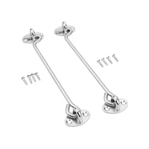 Cordial 2 Adet Paslanmaz Çelik Sessiz Sürgü Kilit Ve Mandal, 14 İnç Kapı Kilidi