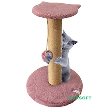 Nursoft Stepli Kedi Orijinal Jüt Halat İp Tırmalama Tahtası